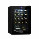 Klarstein Shiraz 20 Uno Wine Cooler Refrigerator 53l 20Fl Touch 5-18°C black