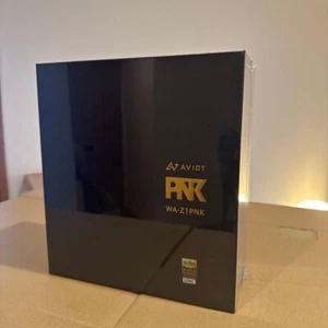 AVIOT WA-Z1PNK Hi-Res Wireless Headphones Planar Magnetic Driver Black NEW - Picture 1 of 5