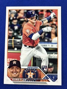 2023 #90 Korey Lee Topps Series 1 Baseball RC - Picture 1 of 2