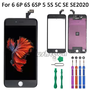 For iPhone 6 6S Plus 5 5S 5C SE 2020 LCD Touch Display Screen Replacement Tools - Picture 1 of 79