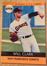 Will Clark 1991 Playball USA  #91-22                   (UU)