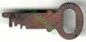 Llave plana Eagle Lock vintage - aproximadamente 1,75" de largo - Imagen 1 de 1