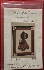 Sue Sunbonnet con patrón de edredón para bebé en piezas de Connie Downey Country Designs - Imagen 1 de 2