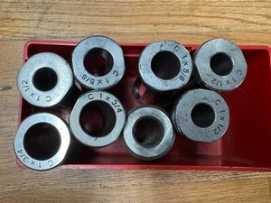 BONITO LOTE DE BUJES PORTAHERRAMIENTAS CNC 1" 0D 3/4 1/2 5/8" - Imagen 1 de 3