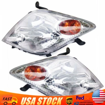 Headlight Lamp Halogen Driver Passenger Pair Set for 2004 2005 2006 Scion xA New Foto 1 de 4
