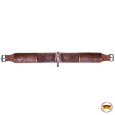 C-I104 Hilason Horse Western Leather Back Rear Cinch Flank Girth