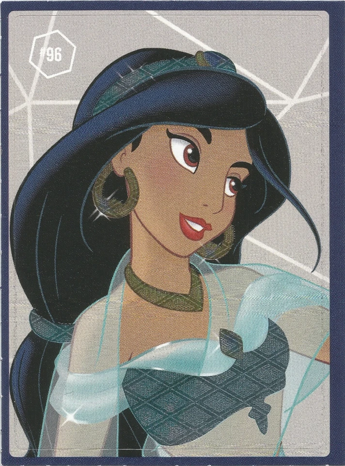 AUTOCOLLANT STICKER AUCHAN 100 ANS DE MAGIE DISNEY. ALADDIN. JASMINE N° 96 - Photo 1/1