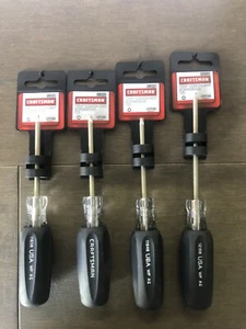 4 Pc Set USA Made Craftsman T25 - T20 - T15 - T10 Torx Cushion Grip Screwdriver - Picture 1 of 6