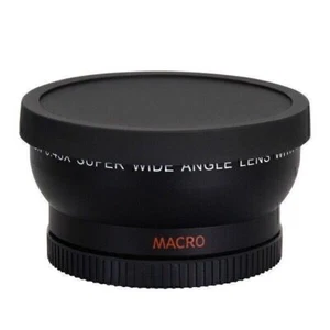 Universal 58mm 0.45x Weitwinkel Makro Objektiv Schwarz Für Canon Sony M9U7 Z2Q0 - Bild 1 von 7