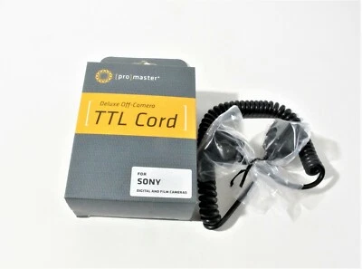 ProMaster Deluxe Off-Camera TTL Cord for Sony 59"/150cm (#6332) - Image 1 of 2