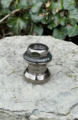 Shimano STX Headset - 1” Threaded - Smoke Chrome Finish - Cartridge Bearing - Image 1 of 4