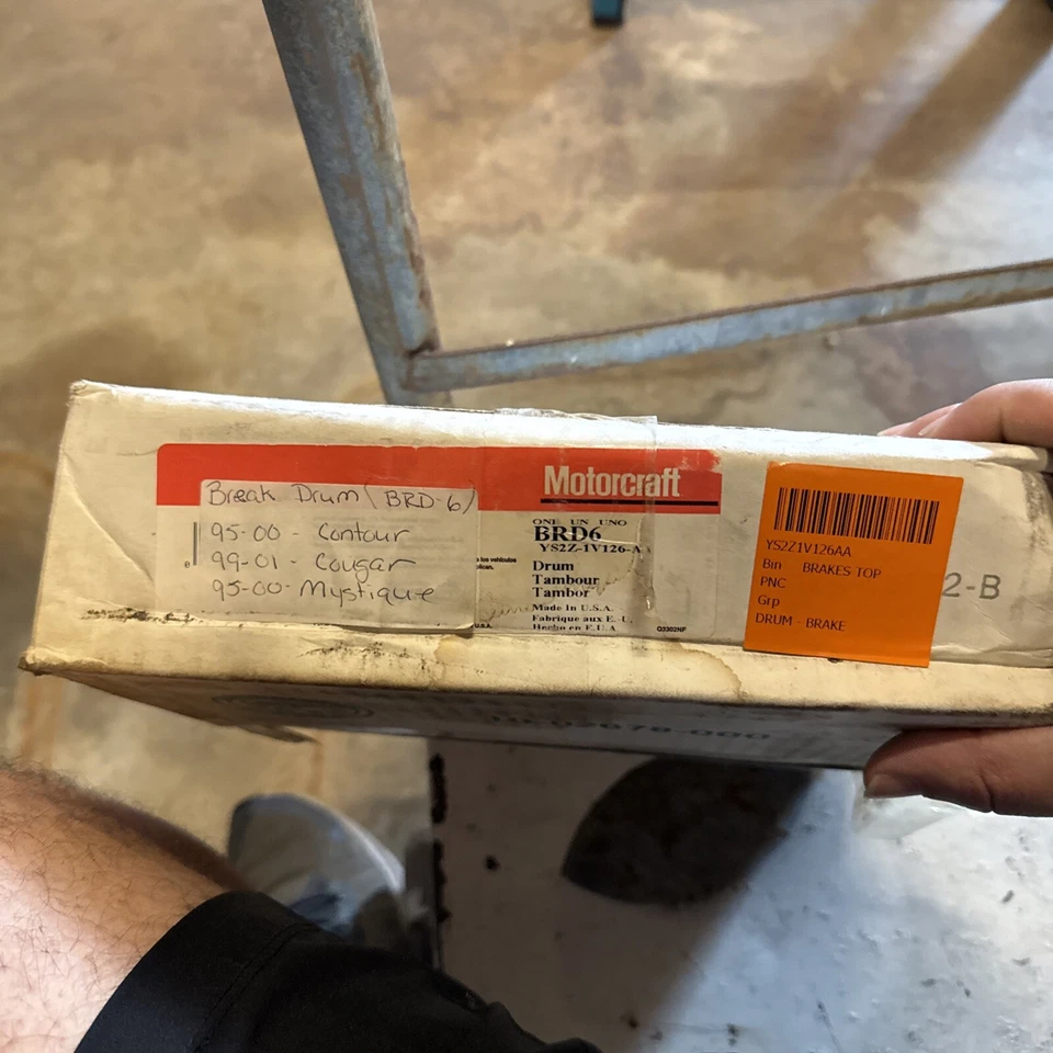 Tambor de freno Motorcraft BRD6 Foto 1 de 1