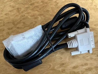 DVI-D single link Monitorkabel / schwarz / ca. 1,7m 170cm /  NEU - Bild 1 von 2