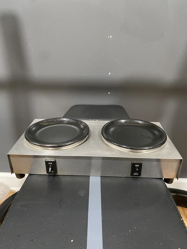 Calentador de cafetera Bloomfield 2 quemadores 200 vatios restaurante comercial modelo 9720 Foto 1 de 1