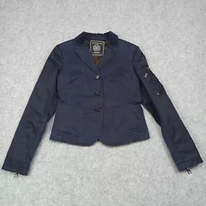 Blond Nummer 8 Stockholm Damenjacke Größe M (Eu 38) Cotton Blau Freizeit Blazer - Bild 1 von 12
