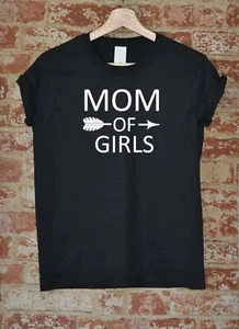 Mom Of Girls Shirt Mothers Day Gift Mama Funny Tee Arrow Birthday Gifts for Her - Picture 1 of 8