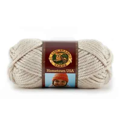 Lion Brand Homespun Yarn Houston Cream 098 Super Bulky 6oz Skein - Image 1 of 4