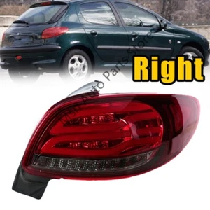 Right LED Rear Bumper Tail Light Stop Brake Lamp For Peugeot 206 206CC 2004-2008 - Picture 1 of 13
