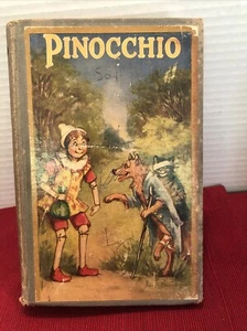 Pinocchio by C. Collodi copyright 1924, Saalfield Publishing Co. HC - Picture 1 of 7