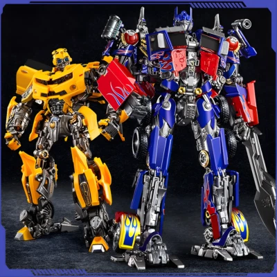 Transformation Robot, Metal Alloy, Bumblebee, Optimus Prime, Transformable - Image 1 of 4