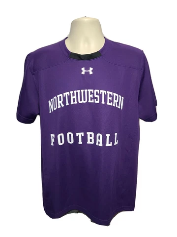 Under Armour Northwestern University Football Adult Medium Purple Jersey Cover