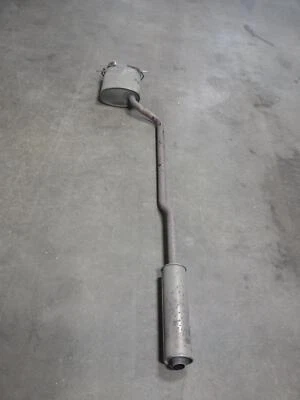 08 MINI COOPER 1.6L MT FWD HARDTOP BASE Chrome Tip Single Exhaust System Muffler Foto 1 de 3