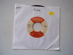 THE FUZZ - I Love You For All Seasons / Instrumental - 45 RPM 7" Record 1971 - Picture 1 of 6