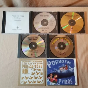 Porno For Pyros Lot CD Single Perry Farrell Jane's Addiction Dave Navarro Promo - Picture 1 of 16