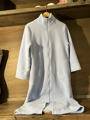 BATA CÁLIDA CON CREMALLERA SONOMA LIFESTYLES ÍNTIMATES AZUL BOLSILLO TALLA MEDIANA MANGA LARGA Foto 1 de 4