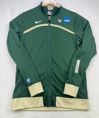 Nike Baylor Bears NCAA Basketball Warm UP  top Jersey Size LARGE - Image 1 of 4