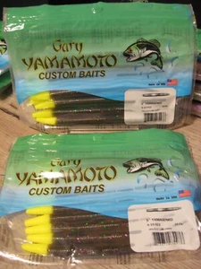 20 Yamamoto Fishing Baits 5" Senko Worms 9-10-913# 301 / 317 Lum Chart Tip Color - Picture 1 of 4
