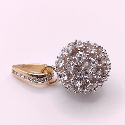 ⭐ Pierre Lang Anhänger Charm Halskette Kette Gold Collier Perle Stein 228 ⭐ - Bild 1 von 3