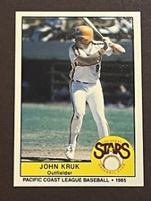 Limited 1985 Cramer JOHN KRUK #103  Las Vegas Stars Minor League Rookie RC Nmmt