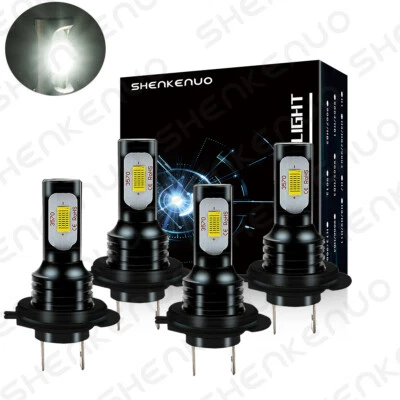 For Mercedes-Benz C250 C300 C350 - 4X Combo Headlight High & Low Beam LED Bulbs - Image 1 of 4