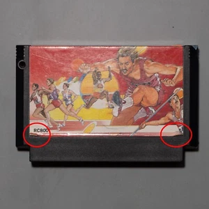 Cartucho probado Hyper Olympic (Famicom, 1985) importación de Japón Konami atletismo - Imagen 1 de 4