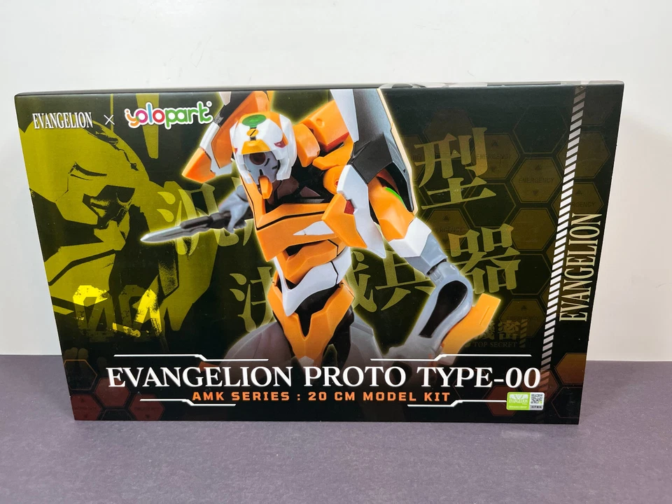 Yolopark Evangelion EVA-00 PROTO TYPE-00 AMK Series Model Kit Figure 20CM — 第 1/4 张图片