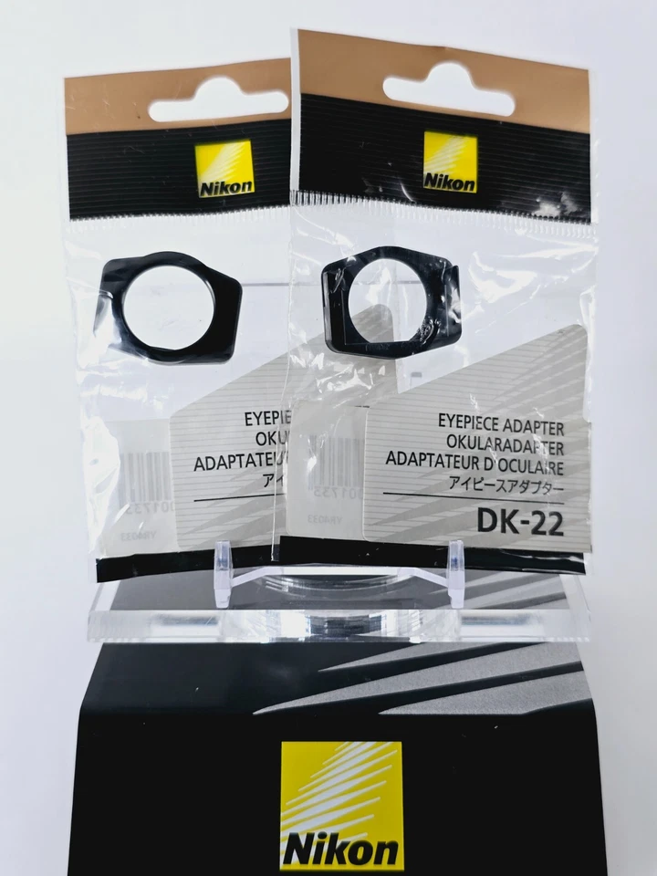 🌸[Unopened] Genuine Nikon DK-22 Eyepiece Adapter for Magnifiers DG-2 From JAPAN - Image 1 of 4