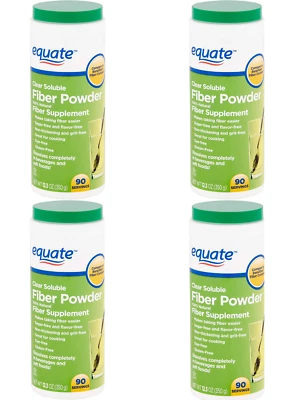Equate Clear Soluble Fiber Powder 12.3 Oz (pack of 4) - Image 1 of 4