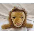 FAO Schwarz Lion Plush 24” Realistic Stuffed Animal Toys R Us 2012 Dark Mane