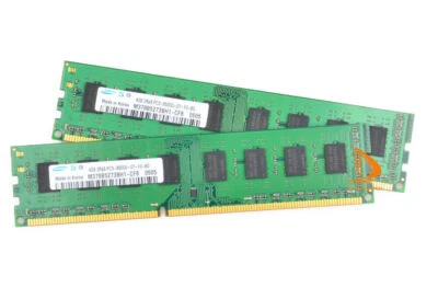 2pcs Samsung 4GB 2Rx8 PC3-8500U DDR3 1066Mhz 240PIN DIMM Desktop Memory RAM 8GB - Image 1 of 4