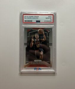 2019-20 Panini Prizm De'Andre Hunter Prizm Rookie RC #251 PSA 10 Falken