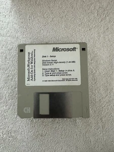 Microsoft Workgroup Add-On for Windows - 8 Floppy Disk Set!!! - Picture 1 of 1