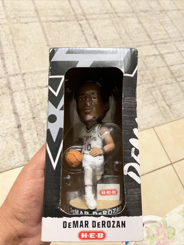 San Antonio Spurs DeMar Derozan Bobblehead New in Box SGA Cover
