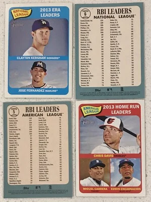 ( U SELECT CARDS ) 2014 TOPPS HERITAGE SINGLES + INSERTS🔽ENJOYING PROJECT 2025? - Image 1 of 3
