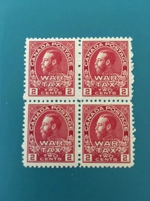 SELLOS DE CANADÁ COMO NUEVOS SCOTT MR2 COMO NUEVOS NH OG CAT $450 BLOQUE DE 4  Foto 1 de 2