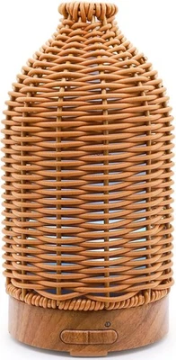 Difusor de aceites esenciales - Aromaterapia multifunción 7 LED color tostado  Foto 1 de 4