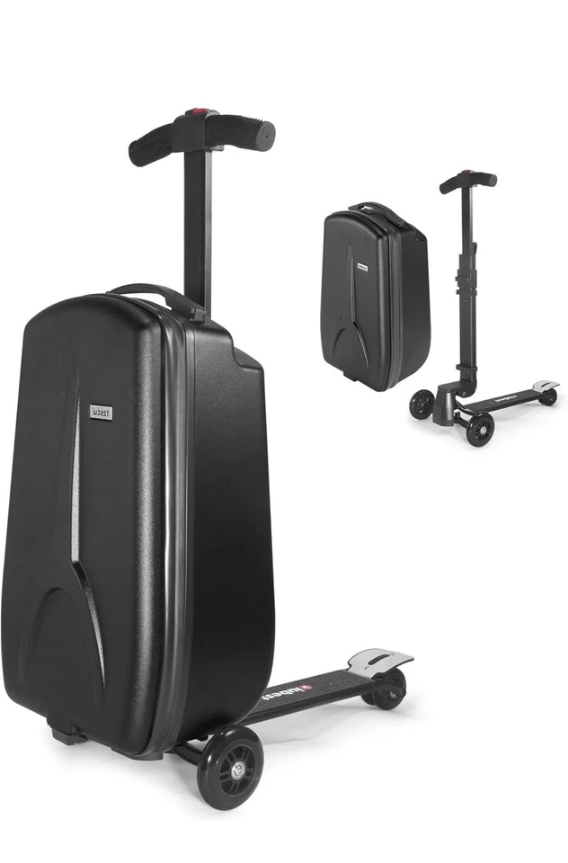 Maleta scooter de mano iubest para niños de 4 a 15 años, desmontable y plegable Foto 1 de 4