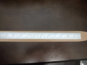 Starrett NO.C604R 12” Rule Tempered Machinist Tool Maker - Picture 1 of 3