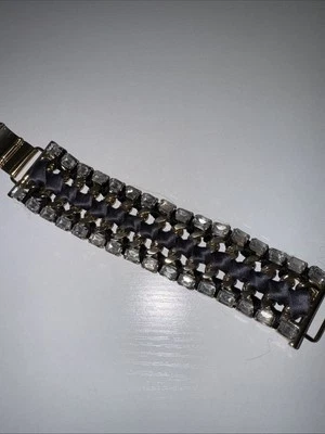 Brazalete pulsera cadena cristal cinta Stella & Dot Tempest retirado Foto 1 de 3