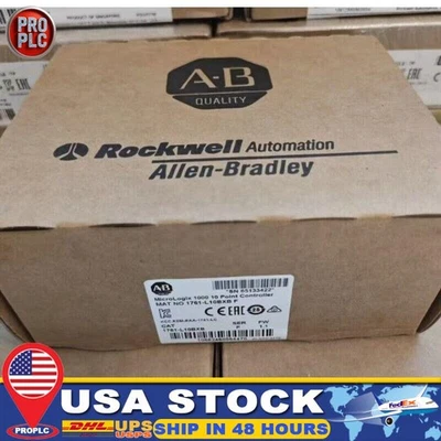 NEW AB 1761-L10BXB /1761L10BXB MicroLogix 1000 Power Controller US Free Tax - Image 1 of 4